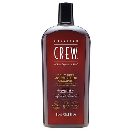 Шампунь для ежедневного ухода за нормальными и сухими волосами - American Crew Classic Daily Moisturizing Shampoo